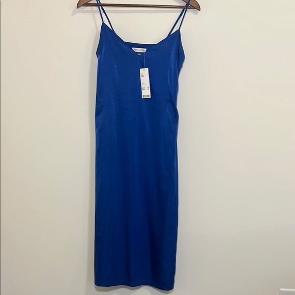 NWT Urban Outfitters Royal Blue Midi Dress, Women’s Small - Picture 1 of 10